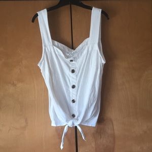 LOFT cotton top, size 16